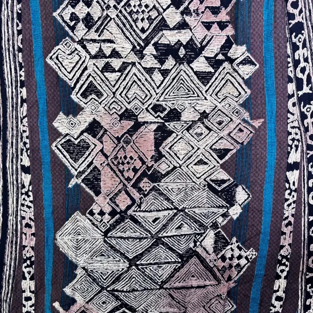 CAROLE LITTLE Vintage Sleeveless Vest w/a geometric & striped pattern Womens 8 - Picture 11 of 11